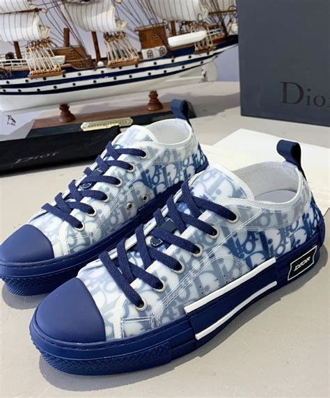 blue christian dior shoes|blue dior sneakers.